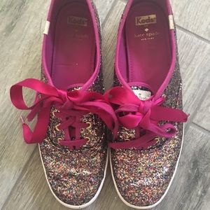 Kate Spade glitter keds size 11